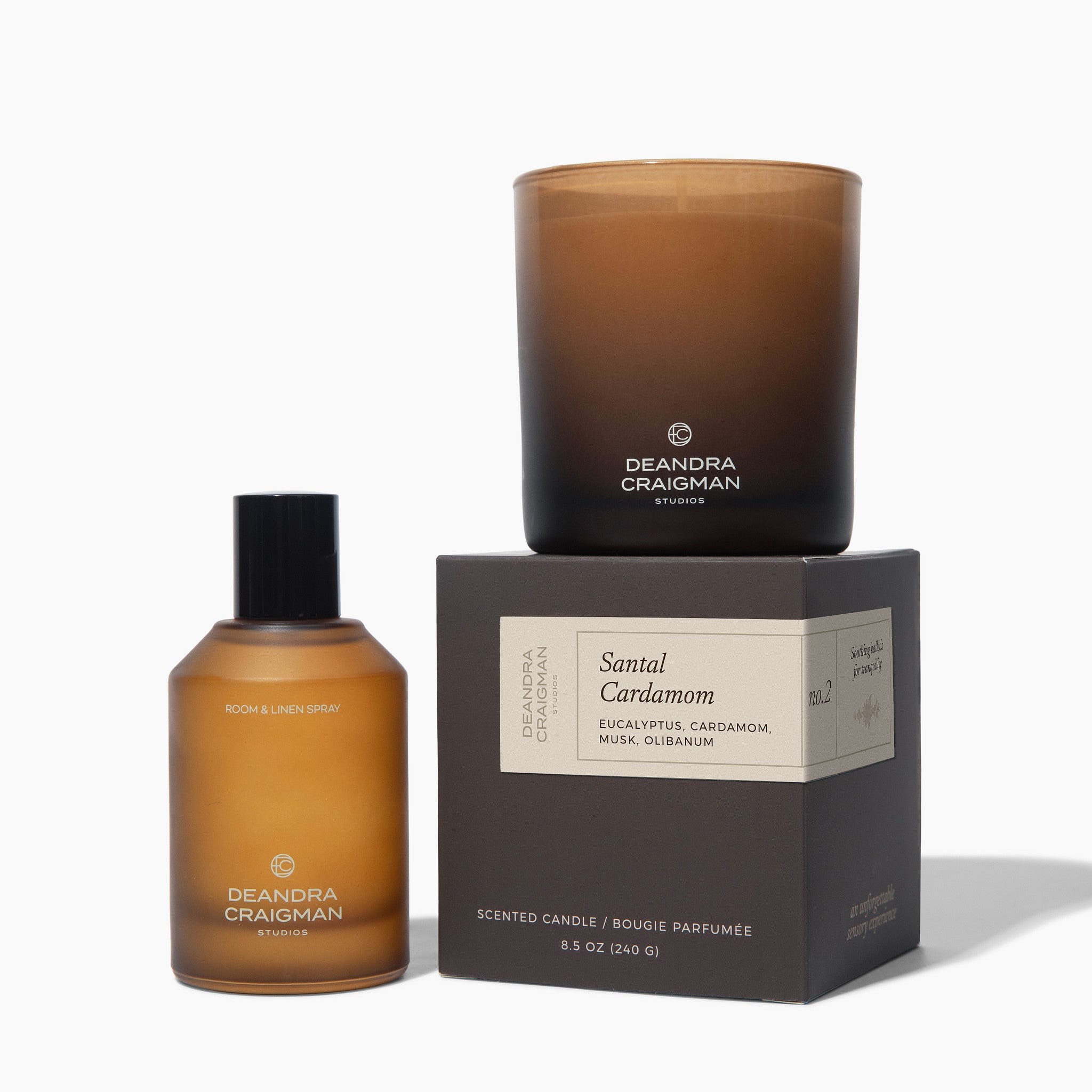 Santal Cardamom Candle & Room Spray