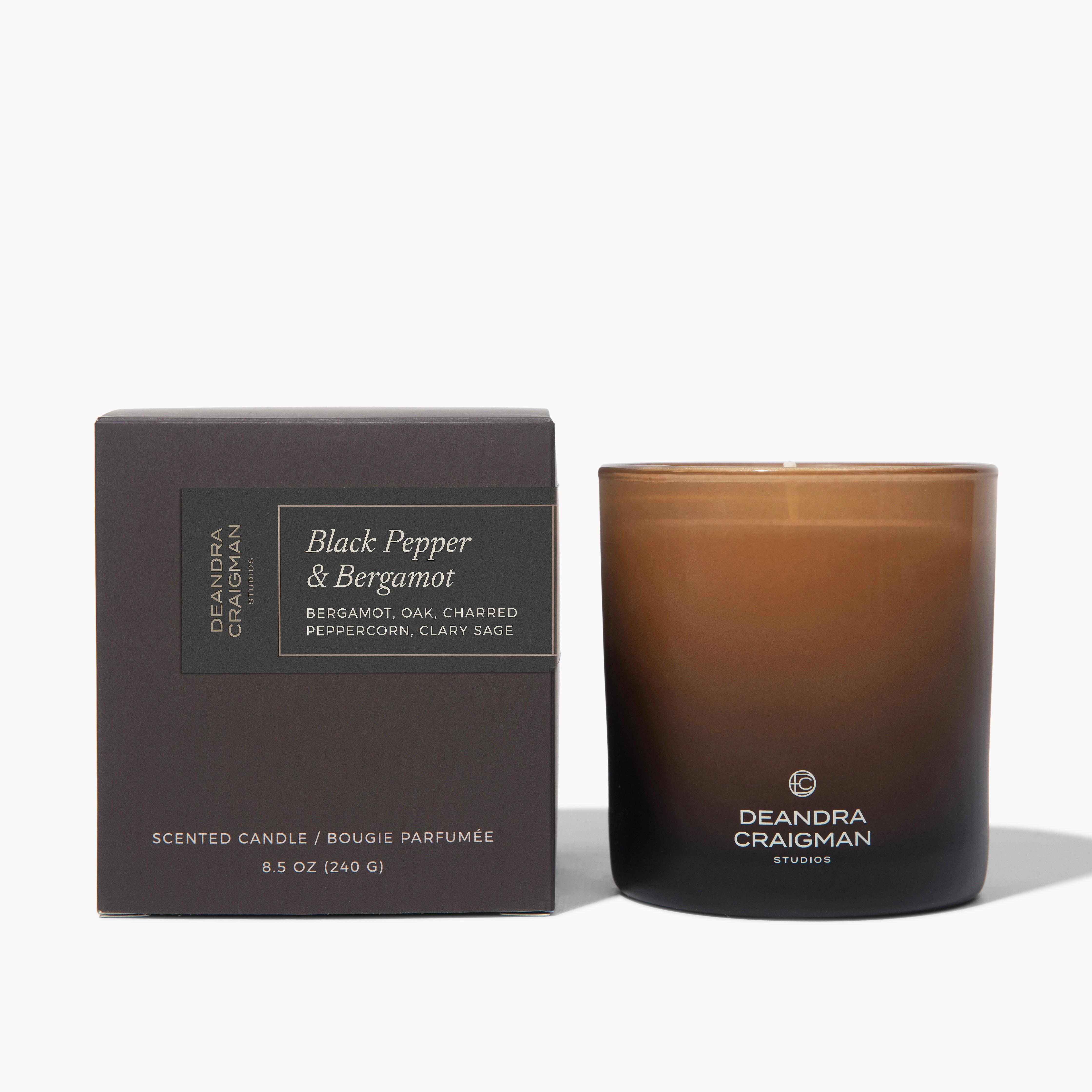 Black Pepper & Bergamot Candle & Playlist