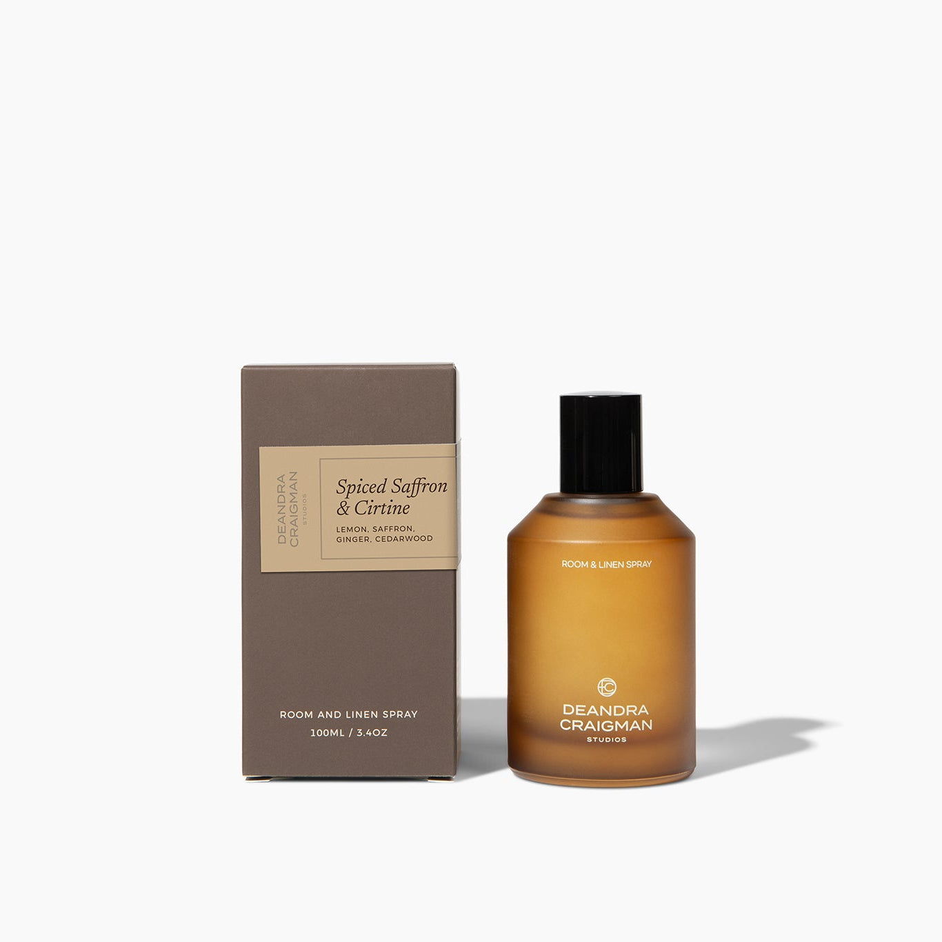 Spiced Saffron & Citrine Room & Linen Spray