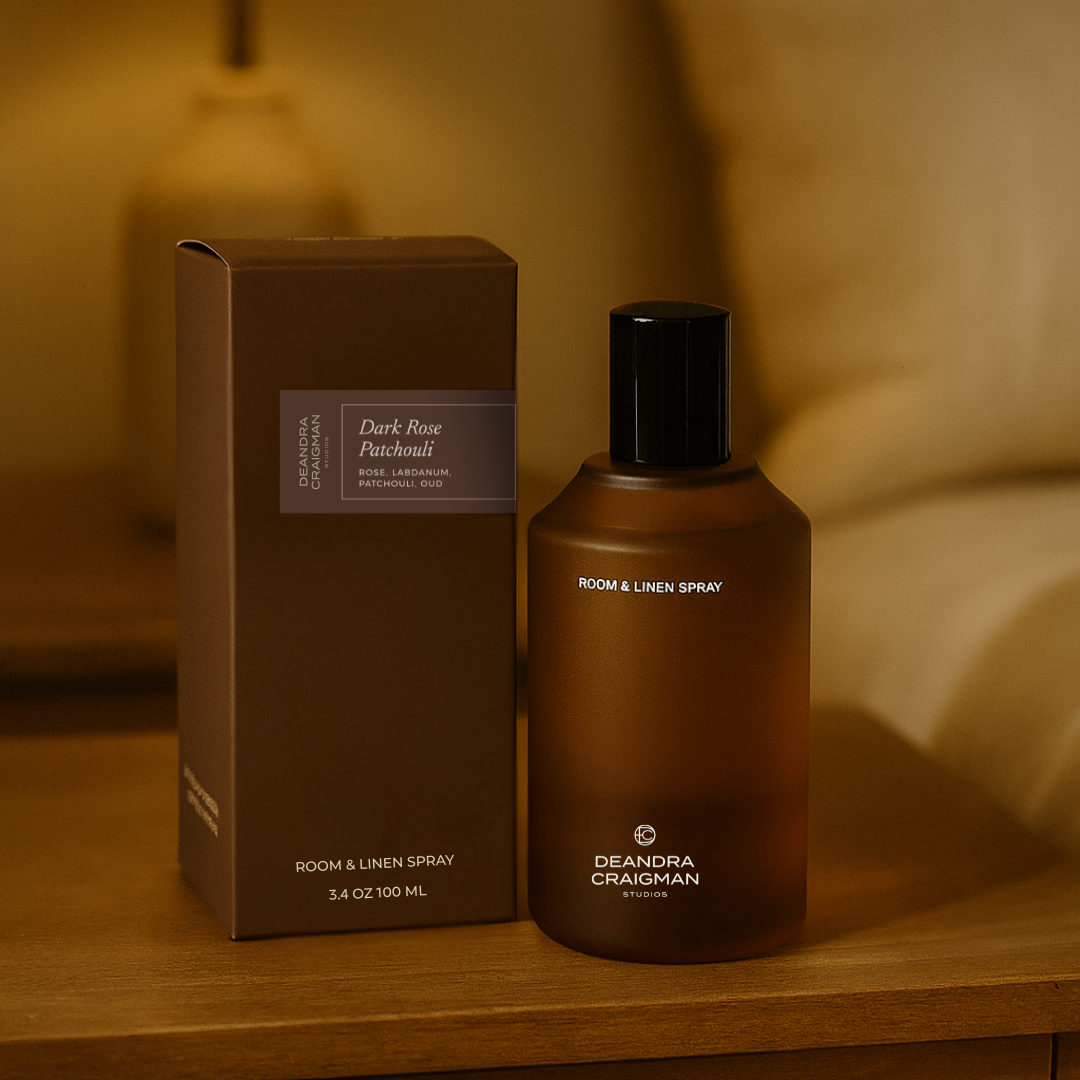 Dark Rose Patchouli Room & Linen Spray