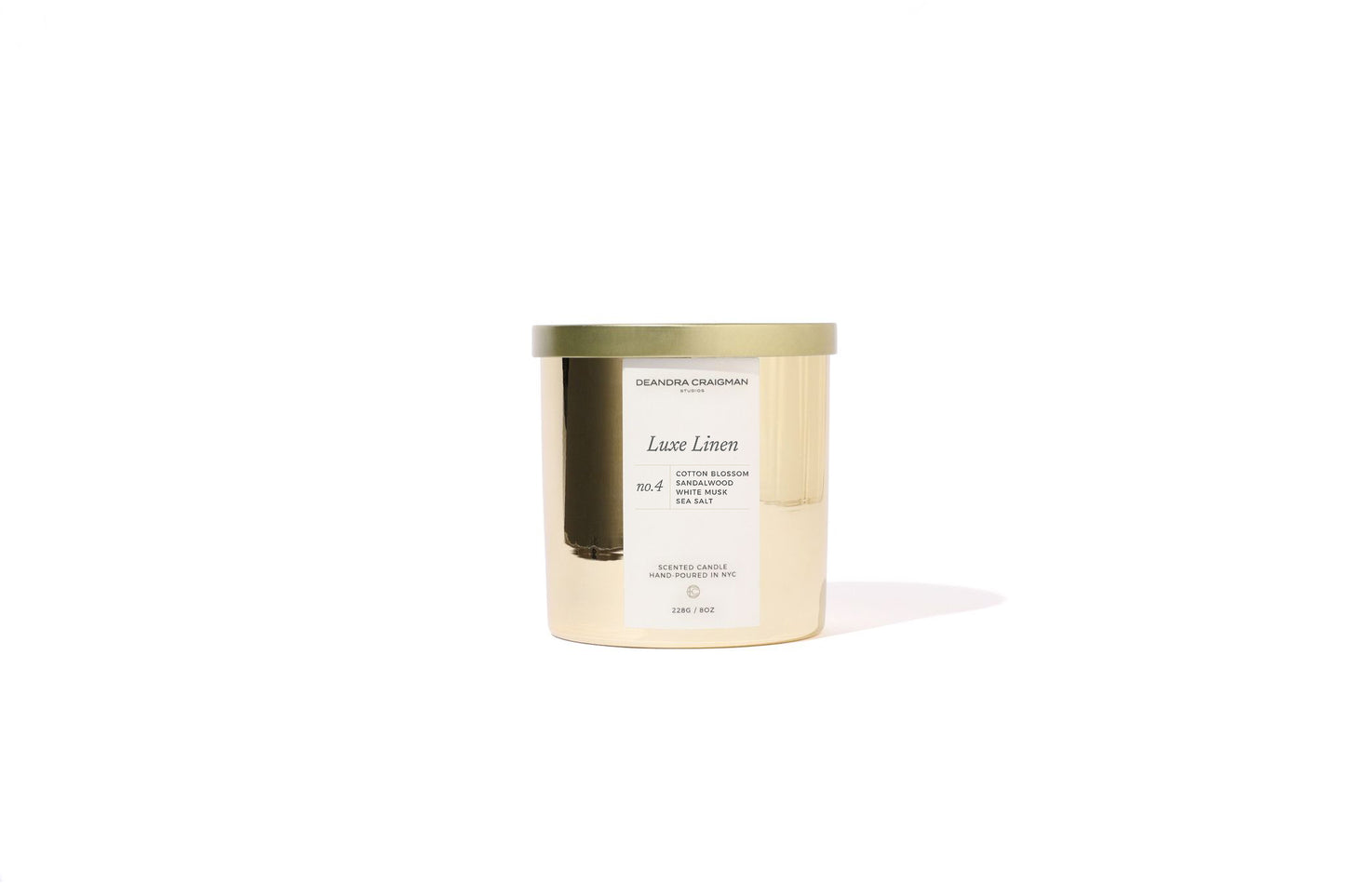 Luxe Linen Signature Candle & Playlist